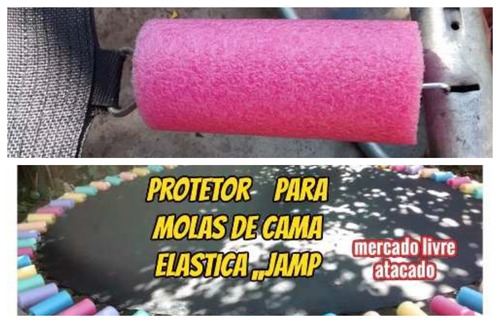 Protetor De Mola P/cama Elastica 2.44 Todos Modelos Kit C/48