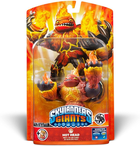 Nuevo Skylanders Giants Hot Head Figura Coleccion