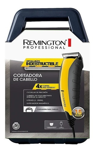 Cortadora De Pelo Remington Hc5850 Amarilla 220v