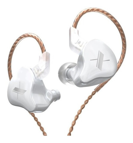 Audífonos Kz Edx In Ear Hifi + Estuche + Ear Tips Ed12 Zs3
