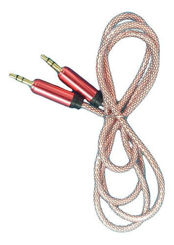 Cable Rojo Para Audio Con Plugs De 3.5mm 080-018