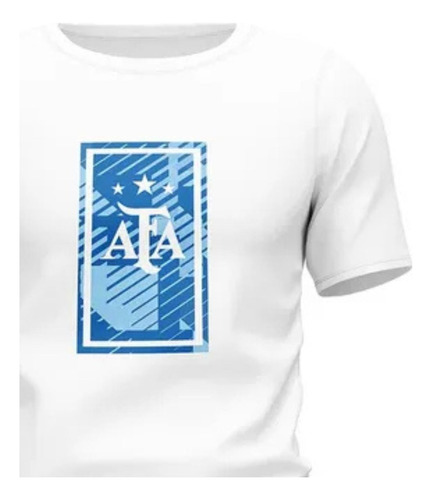 Remera Casual Afa Futbol Deportiva Algodon Licencia Oficial