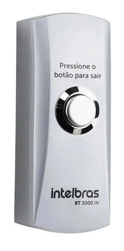 Botoeira Botão Acionador Saida Caixa Inox Bt 3000 Intelbras