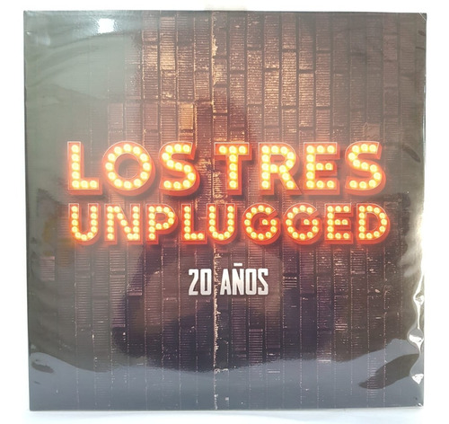 Imagen 1 de 5 de Los Tres Unplugged 20 Años Vinilo Nuevo Musicovinyl