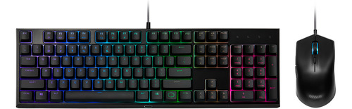 Kit Gamer Teclado Y Mouse Cooler Master Ms111  Negro