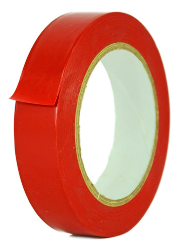 Cinta De Vinilo Para Marcado Color Rojo Mat Tape