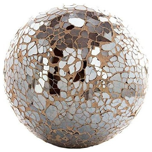 Esfera Decorativa De Mosaico De 4 Color Champán