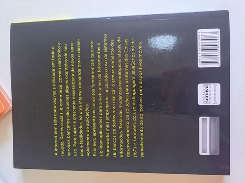 Javascript Descomplicado: Programação Para A Web, Iot E Dispositivos Móveis, De Oliveira, Claudio Luís Vieira. Editorial Saraiva Educação S. A., Capa Mole, Edição 1 Em Português, 2020 (Usado)