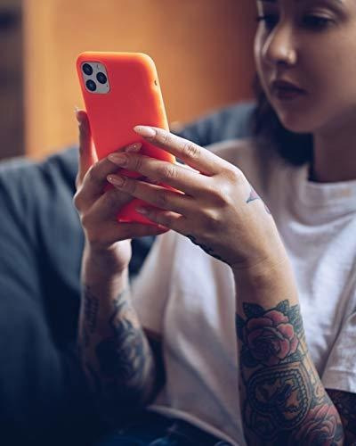 Silicona Para iPhone XR Color Naranja Neon