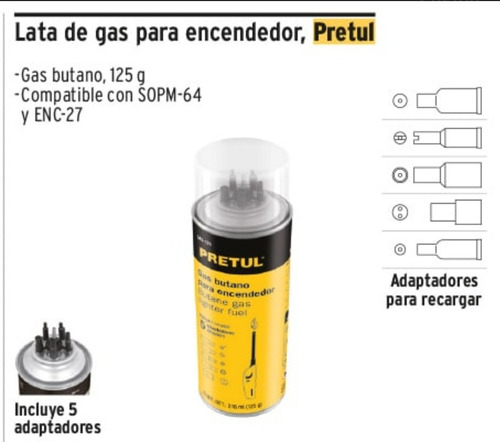 Gas Butano Lata