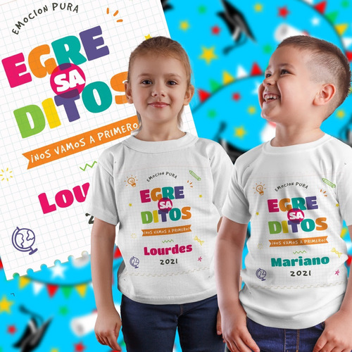 Diseños Para Remeras Egresaditos Egresados Sublimación P2