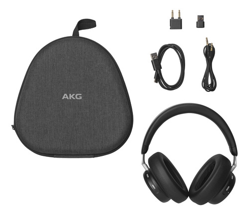 Fones De Ouvido Akg N9 Hybrid Com Cancelamento De Ruído Preto