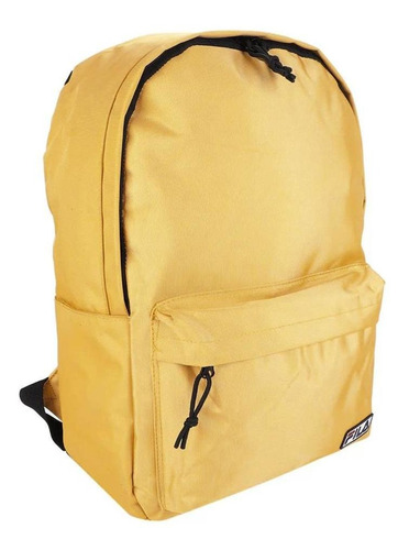 Mochila Fila Classic Cor Amarelo Desenho do tecido Liso Tamanho U