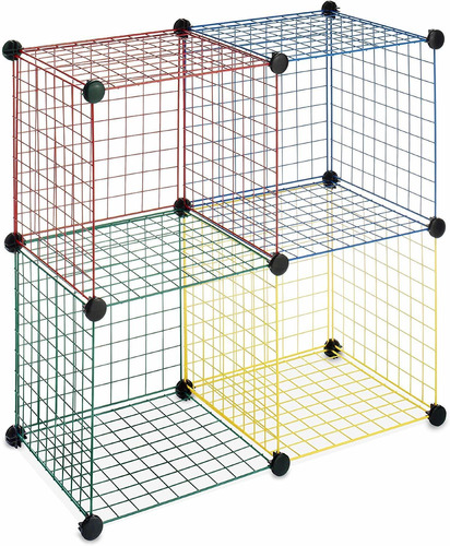 Whitmor Mueble Organizador Cubos Estante Multi Colorido
