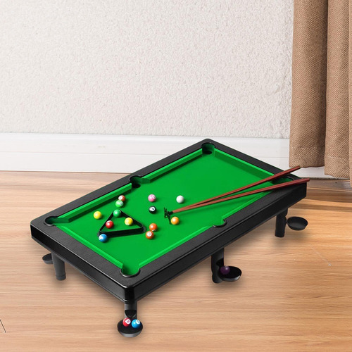 Juego De Billar Mini Juego De Billar De Mesa 55x33x15,5cm