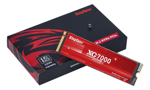 Ssd Kingspec Xg 7000 4tb M.2 2280 Pcie 4.0x4 Nvme 1.4 Velocidade