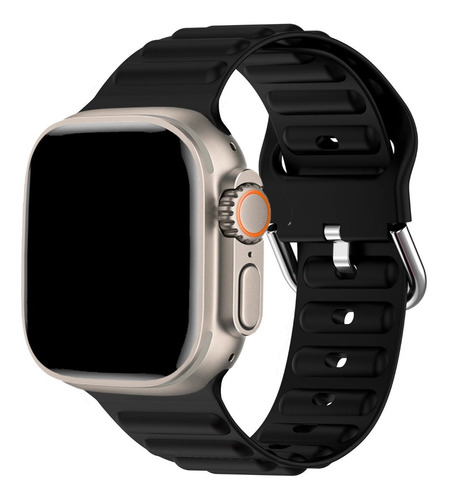 Correa Color Silicon Compatible Con Apple Watch Ultra Series