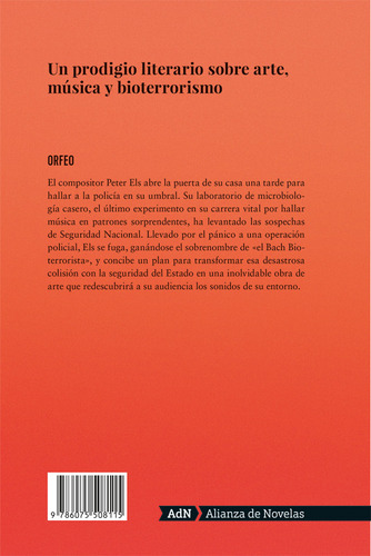 Orfeo, de Powers, Richard. Editorial Adn, tapa blanda en español, 2021
