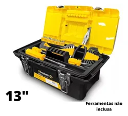 Comprar Caixa Organizadora De Ferramentas 13 - 6kg Titanium - 7510 Cor Preto e amarelo no Mercado Livre