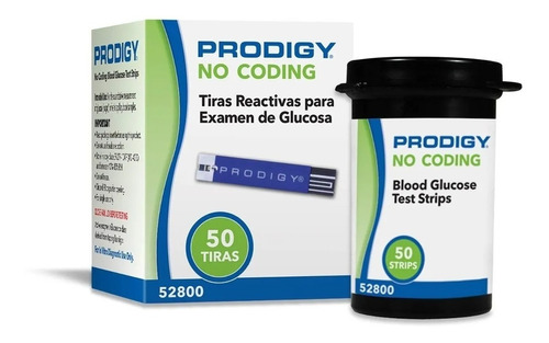 Tiras Reactivas Prodigy X 50 Unidades