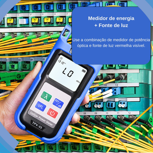Medidor Óptico Orientek Tpv-53 Power Meter Precisão Robustez