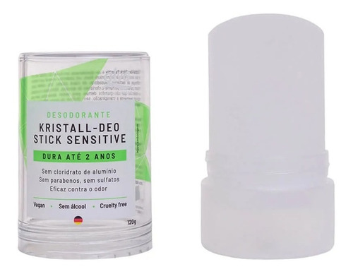 Imagem 2 de 6 de Desodorante Kristall Deo Stick Sensitive Alva 120g Crystal