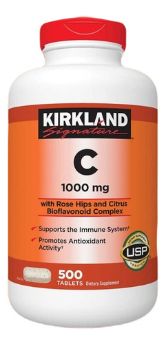 Kirkland Vitamina C 1000mg X500