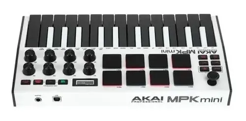 Akai Mpk Mini Mk3 White Branco Envio Já Xprostore Brasil