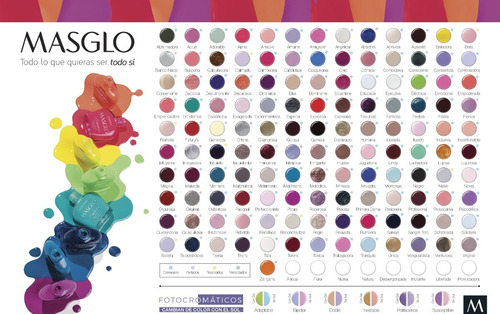 Esmaltes Masglo 135 Ml Por Docena - mL a $64