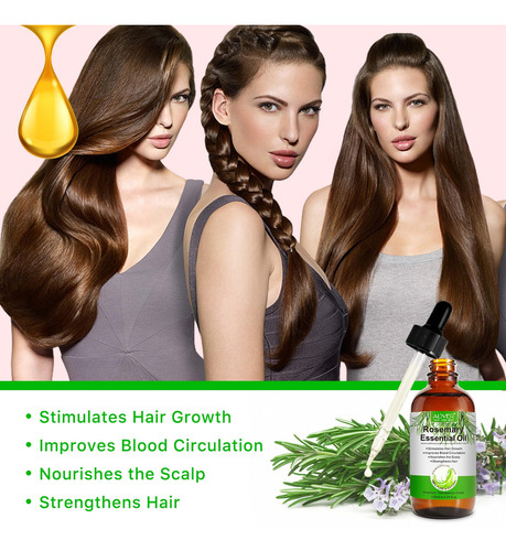 Aceite Esencial Atoany Organic Rosemary 120 Ml Con Masaje De