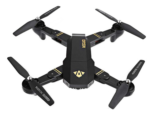 Drone Visuo XS809W com câmera FullHD black 1 bateria