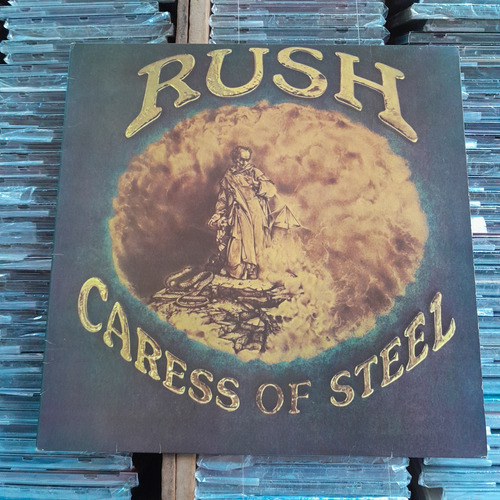 Rush Caress Of Steel Lp Excelente C/insert  Brasil Duncant 