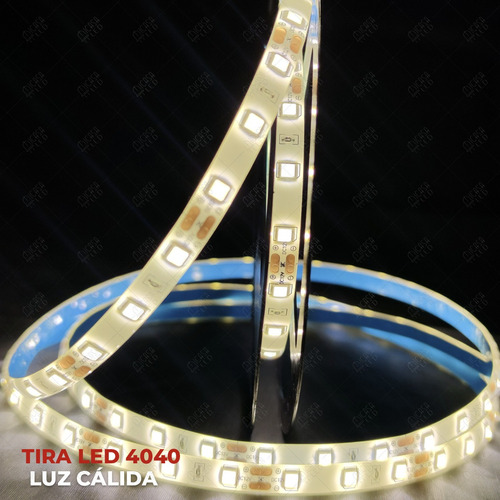 Imagen 6 de 6 de Tira Led Interior 12v 5m Recortable Con Eliminador