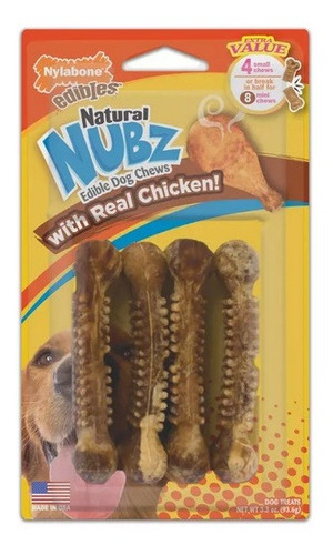 Pack Huesos Para Perro Snack Nubz Chicken Comestible