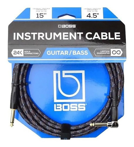 Cable Boss Instrument P10 X P10l BIC-15a de 4,5 metros