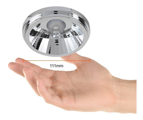 Imagen 4 de 5 de Bombillo Led Ar111 Atenuable, 15w, Luz Cálida, 8° Tecnolite