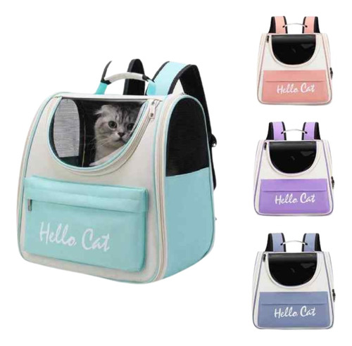 Maleta Para Mascotas Gato Perro Morral Mascotas