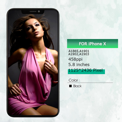 Zahin Pantalla Táctil Lcd Para iPhone X 10 A1865 A1901 A1902