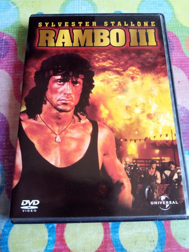Dvd Rambo 3 Sylvester Stallone