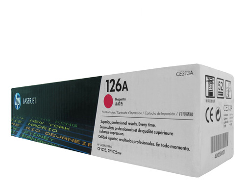 Cartucho De Toner Hp 126a (ce313a) Magenta, 100% Original