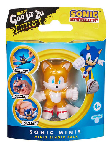 Goo Jit Zu Mini Boneco Elástico Tails