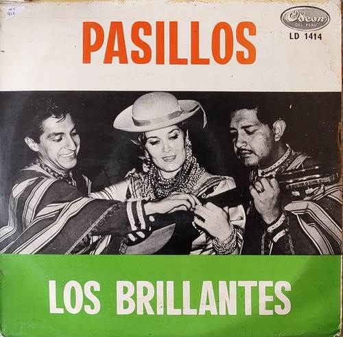 Vinilo Lp De Los Brillantes --- Pasillos (xx1004 (Usado)