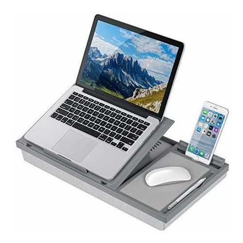 Lapgear Ergo Pro Lap Desk Con 20 Angulos Ajustables, Alfomb