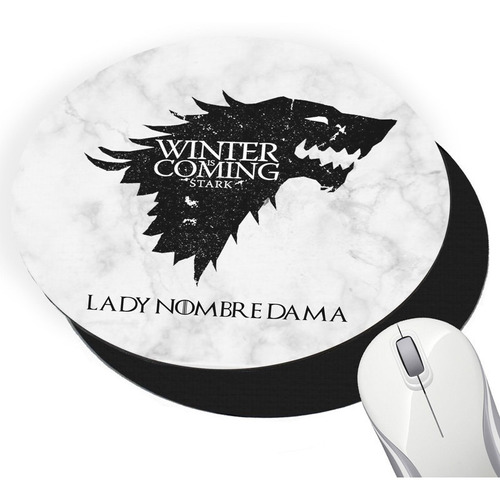 Pad Mouse Estampado Game Of Thrones Nombre