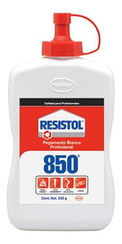 Resistol Blanco 850 P/madera 250 Gr. (1857128)