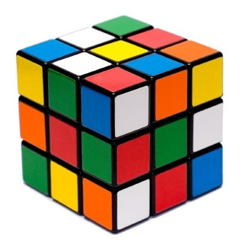 Cubo Magico Tipo Rubik 3x3 - 5cm Color  Multicolor