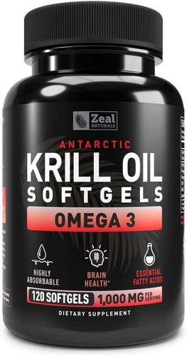 Aceite De Krill Antartico 120 C