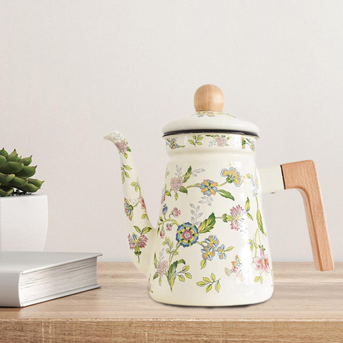 Tetera De Té Esmaltada, Tetera Para Estufa, Tetera