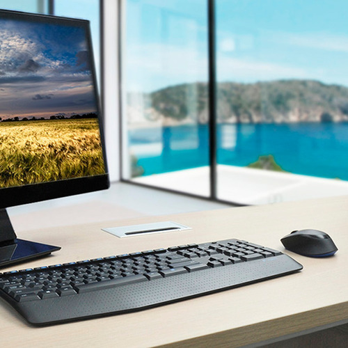 Imagen 4 de 10 de Combo Teclado Inalambrico Logitech Mk345 Usb Y Mouse 2.4