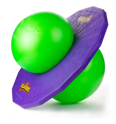 Imagem 1 de 4 de Brinquedo Pogobol Roxo E Verde - Estrela
